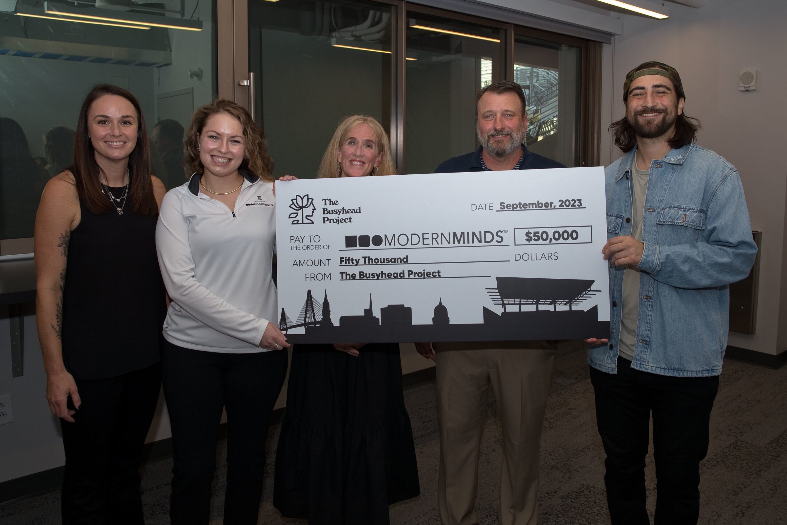 Credit One Stadium Celebrates a Meaningful Donation to Charleston-Based Nonprofit Modern Minds through Noah Kahan’s The Busyhead Project 