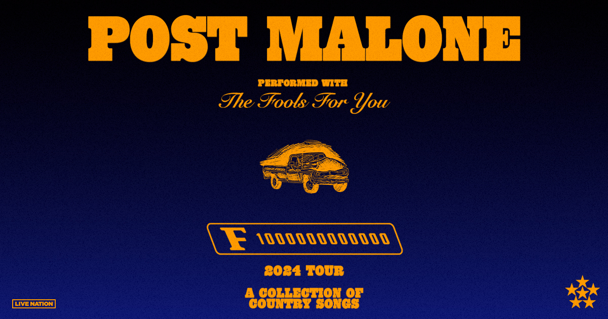 Post Malone - F-1 Trillion Tour - Events | Credit One Stadium